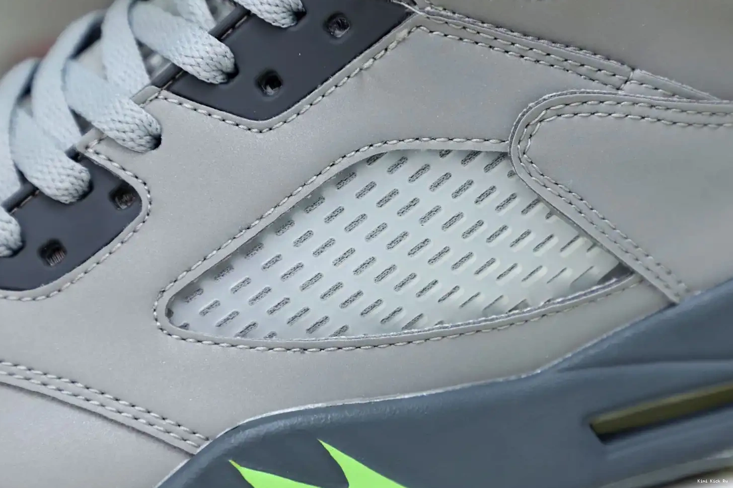 BEAN' 2022 JORDAN RETRO AIR 5 'GREEN Kimikick 0508